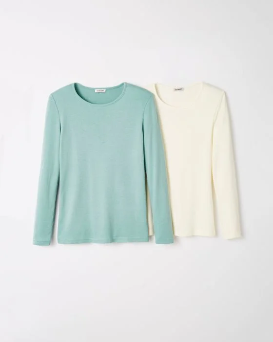 Lot de 2 tee-shirts toucher doux