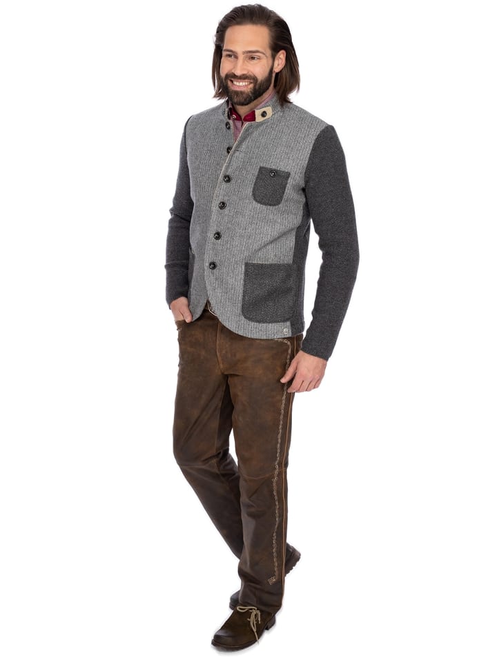Spieth & Wensky Jacke TANNHAUSEN in grau günstig kaufen 56