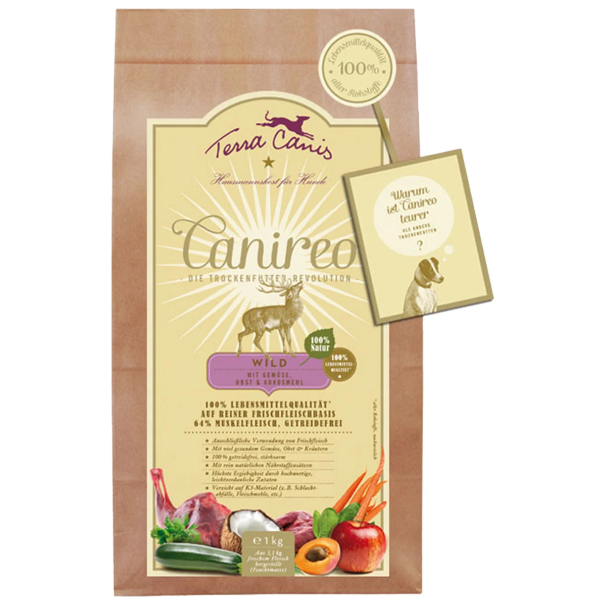 Terra Canis Canireo Wild 1kg günstig kaufen bei ZooRoyal