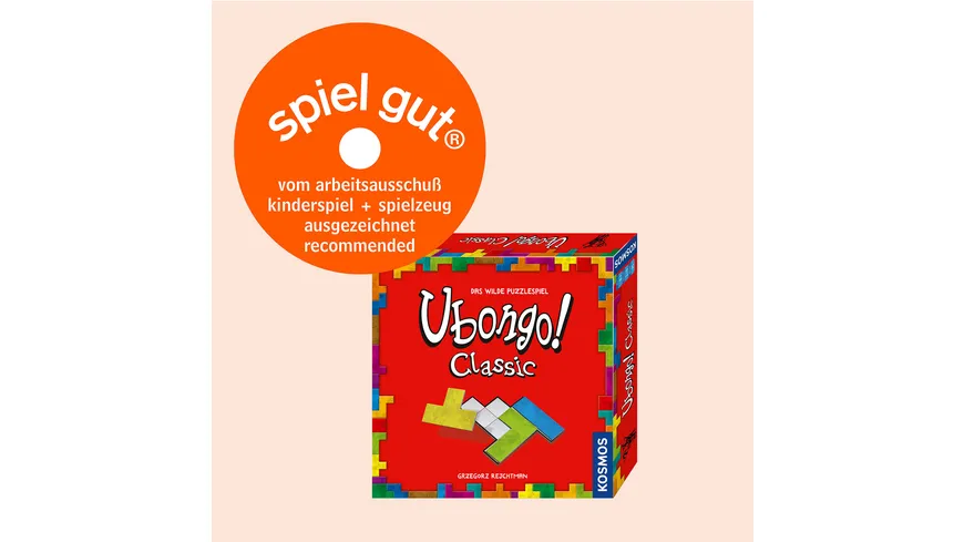 KOSMOS - Ubongo Classic - Das wilde Puzzlespiel