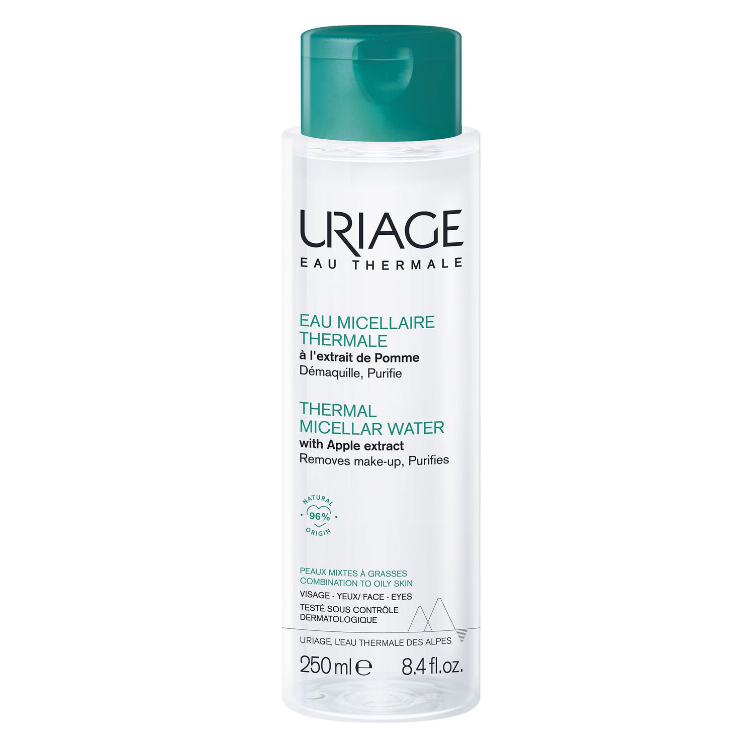 Uriage Eau Micellaire Thermale Peaux Mixtes à Grasses