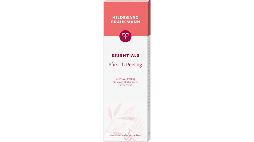 HILDEGARD BRAUKMANN ESSENTIALS Pfirsich Peeling 100 ml