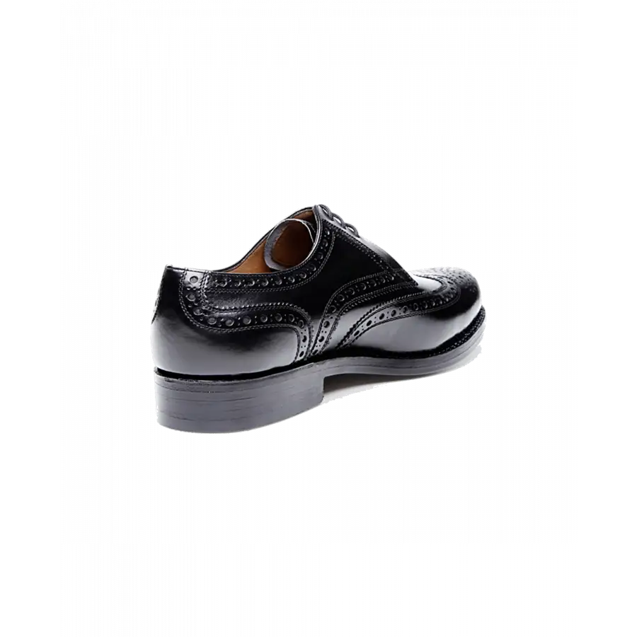 Heinrich Dinkelacker - Businessschuhe JANOSH K FULL-BROGUE BC Kalbsleder - schwarz