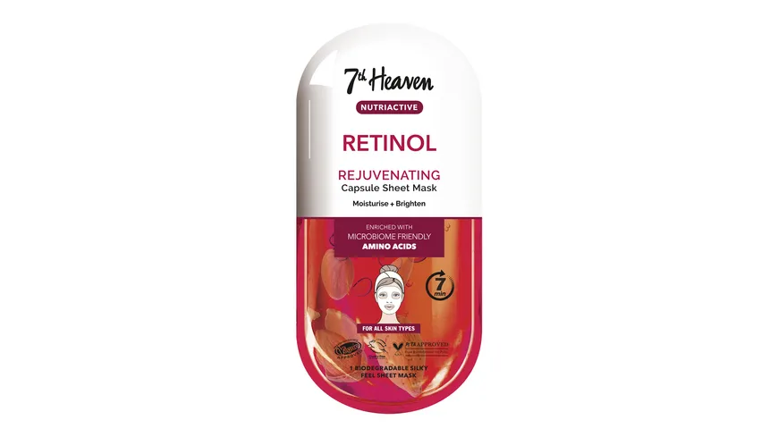 Montagne Jeunesse 7th Heaven Nutriskin Tuchmaske Retinol