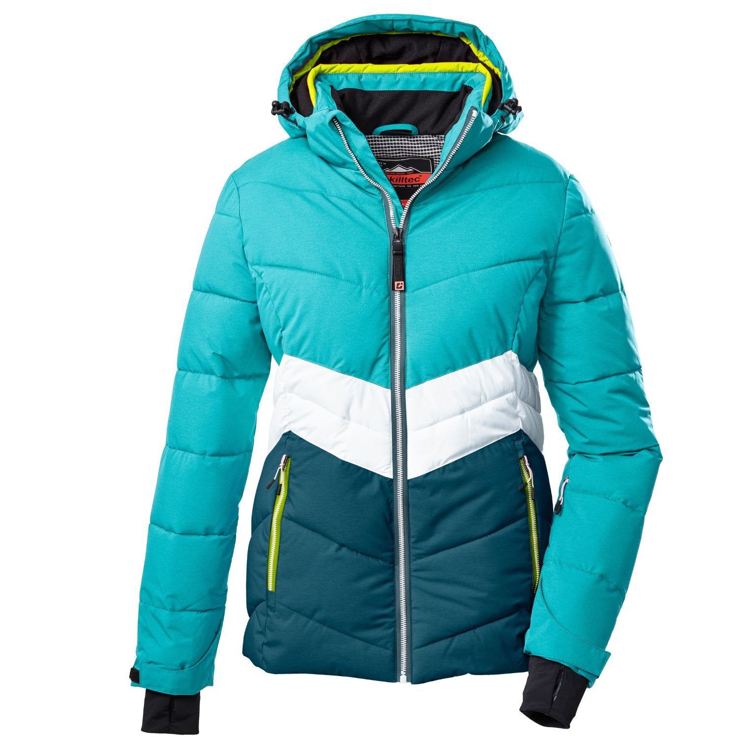 Killtec Skianzug Skianzug Damen Skijacke Steppoptik + Skihose türkis Größenwahl