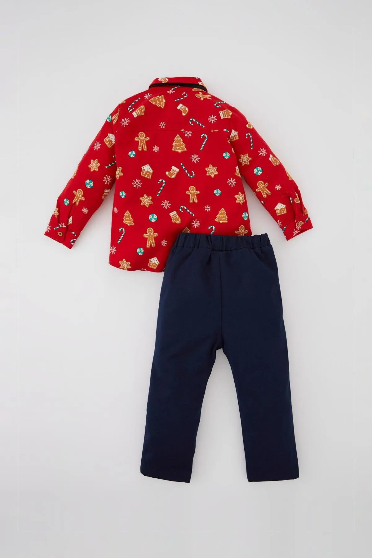 DeFacto  Baby-Jungen-Fliege mit Neujahrsmotiv, 2er-Set