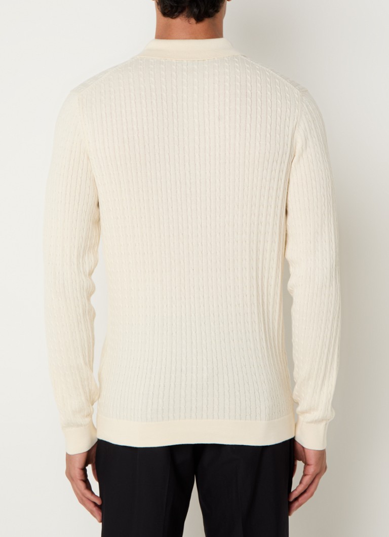 Strellson Kito regular fit polo made of organic cotton
