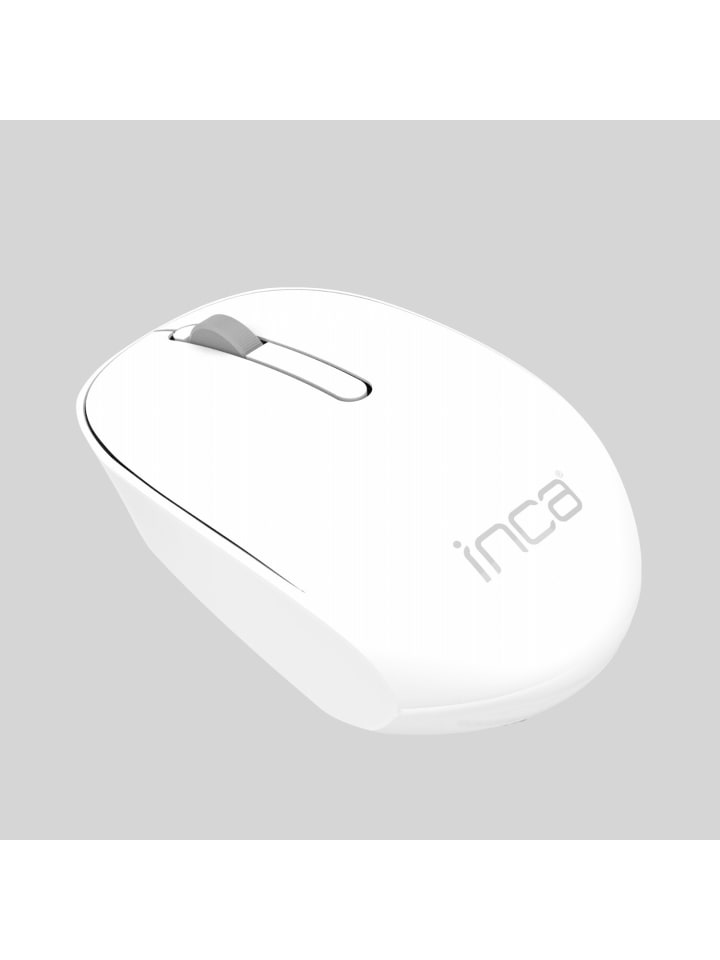 Inca Inca Maus RF Wireless Ergonomisch 1200 DPI 2,4 GHz kabellose in Weiß günstig kaufen onesize