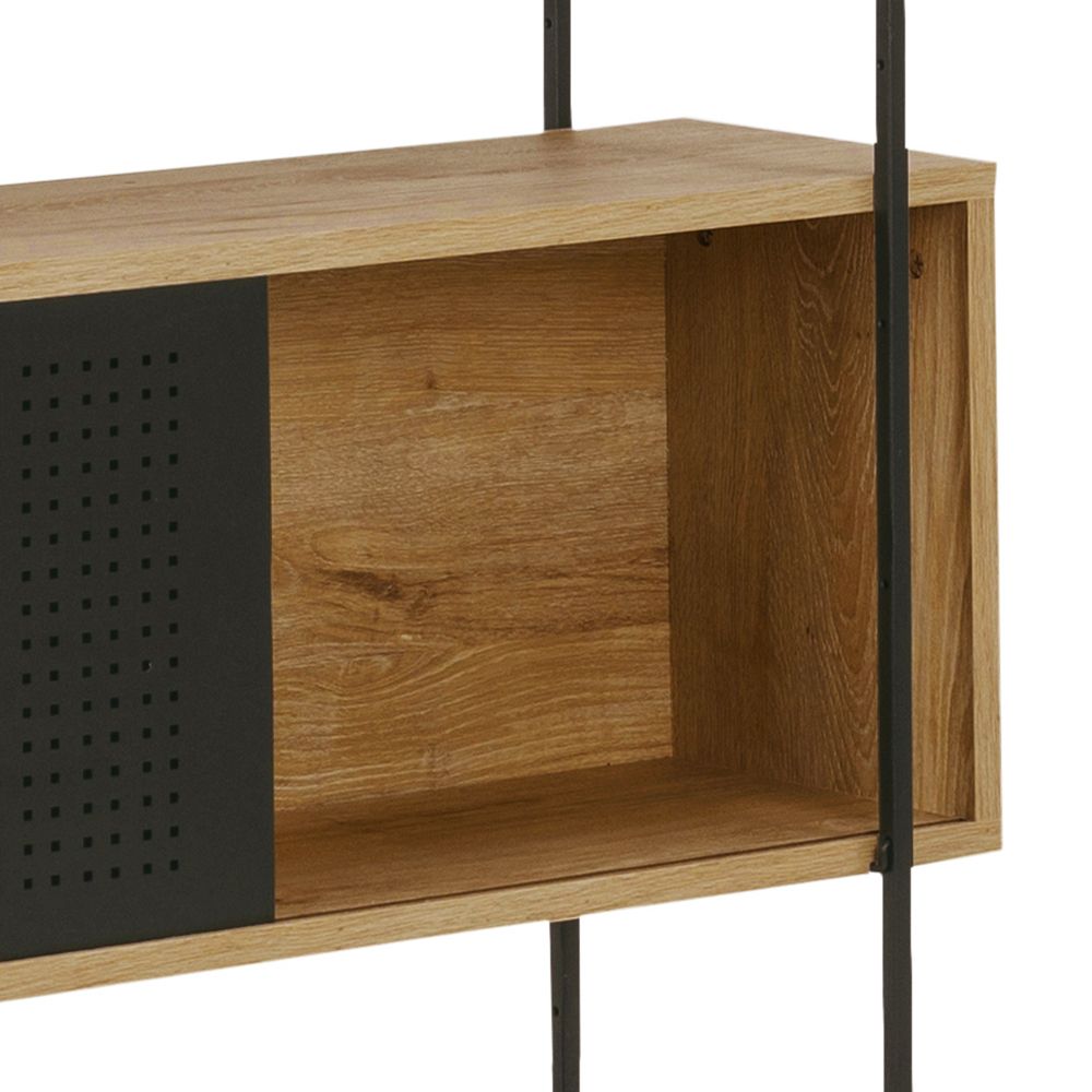 Design-Regal Angus Eiche Schwarz