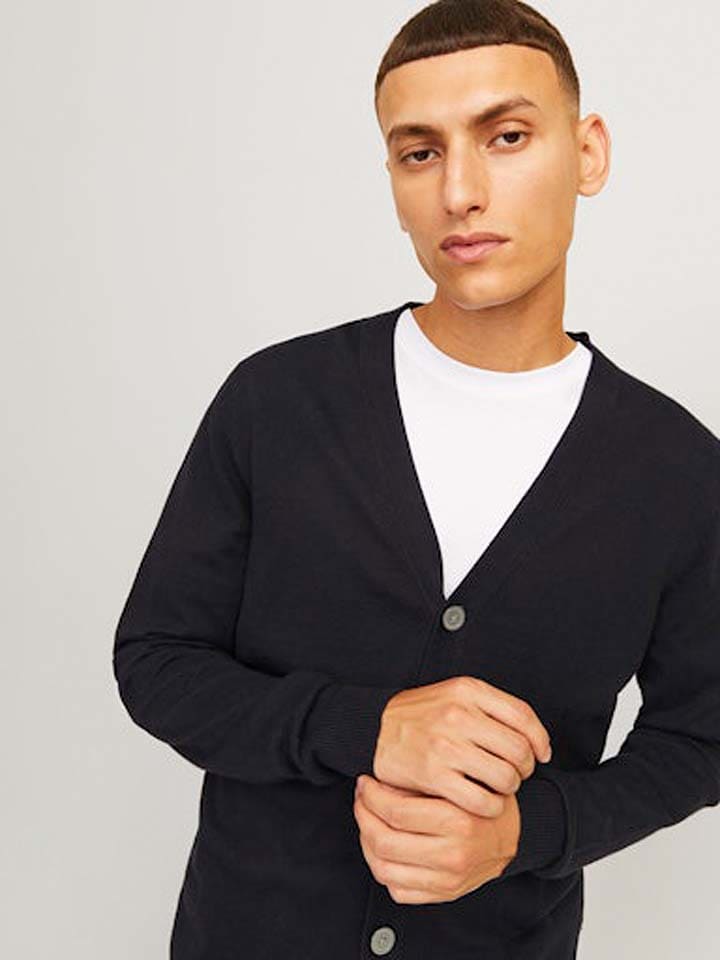 Jack & Jones Cardigan in Dunkelblau günstig kaufen