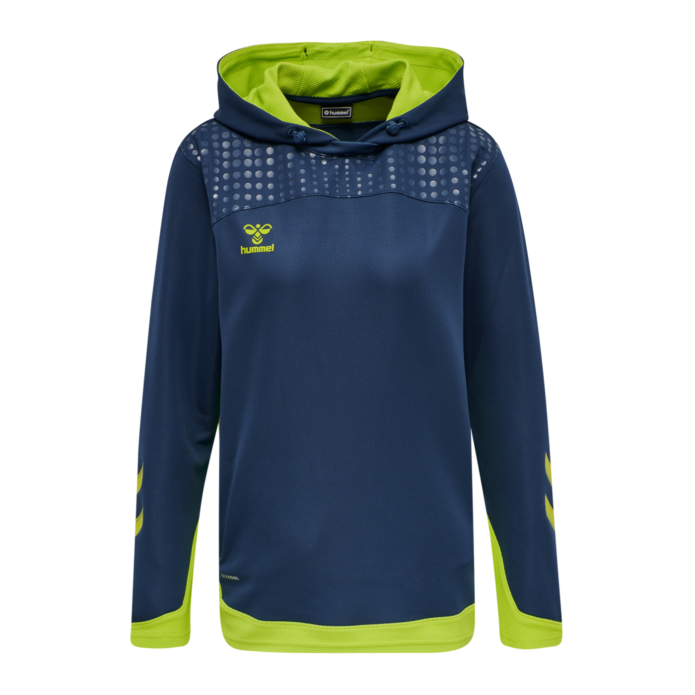 Hummel hmlLEAD Poly Hoody Damen Blau F7642