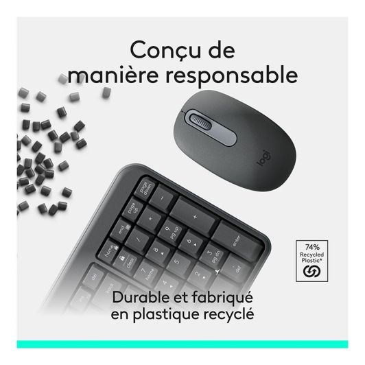 Pachet tastatură wireless LOGITECH MK250