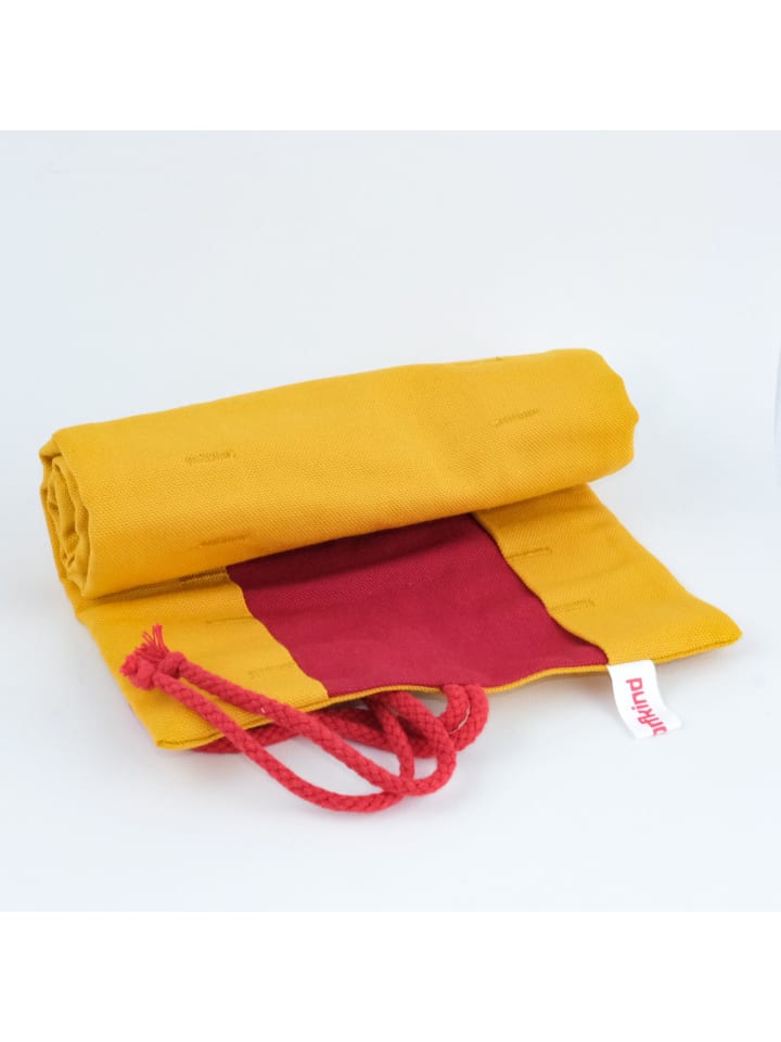 Waldorfkind 12er Rollmäppchen für Wachsmalstifte und Blöckchen. in curry/kirsche günstig kaufen onesize