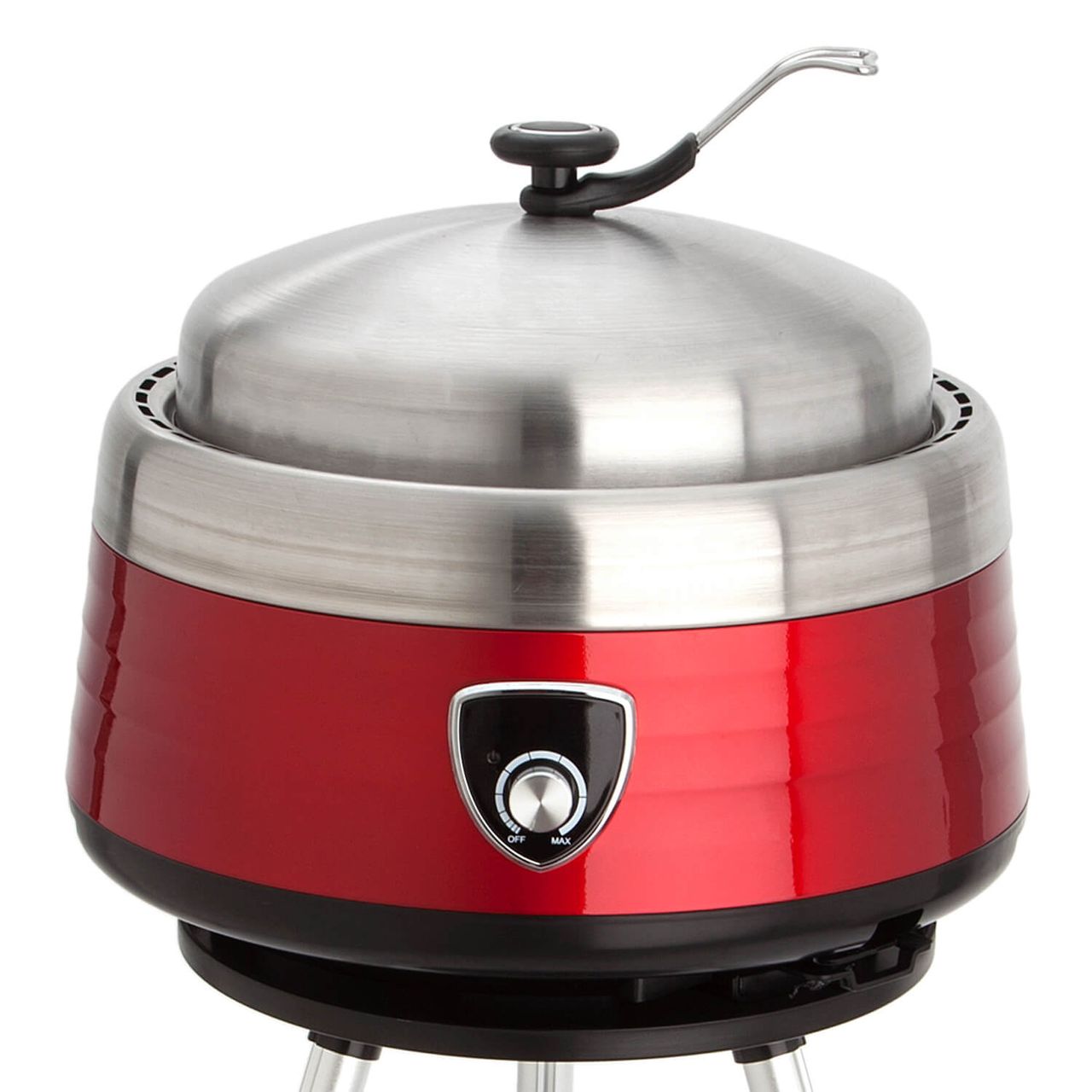 Allgrill Vulcano Multifunktionaler Holzkohlegrill inkl. 2 Grillaufsätzen