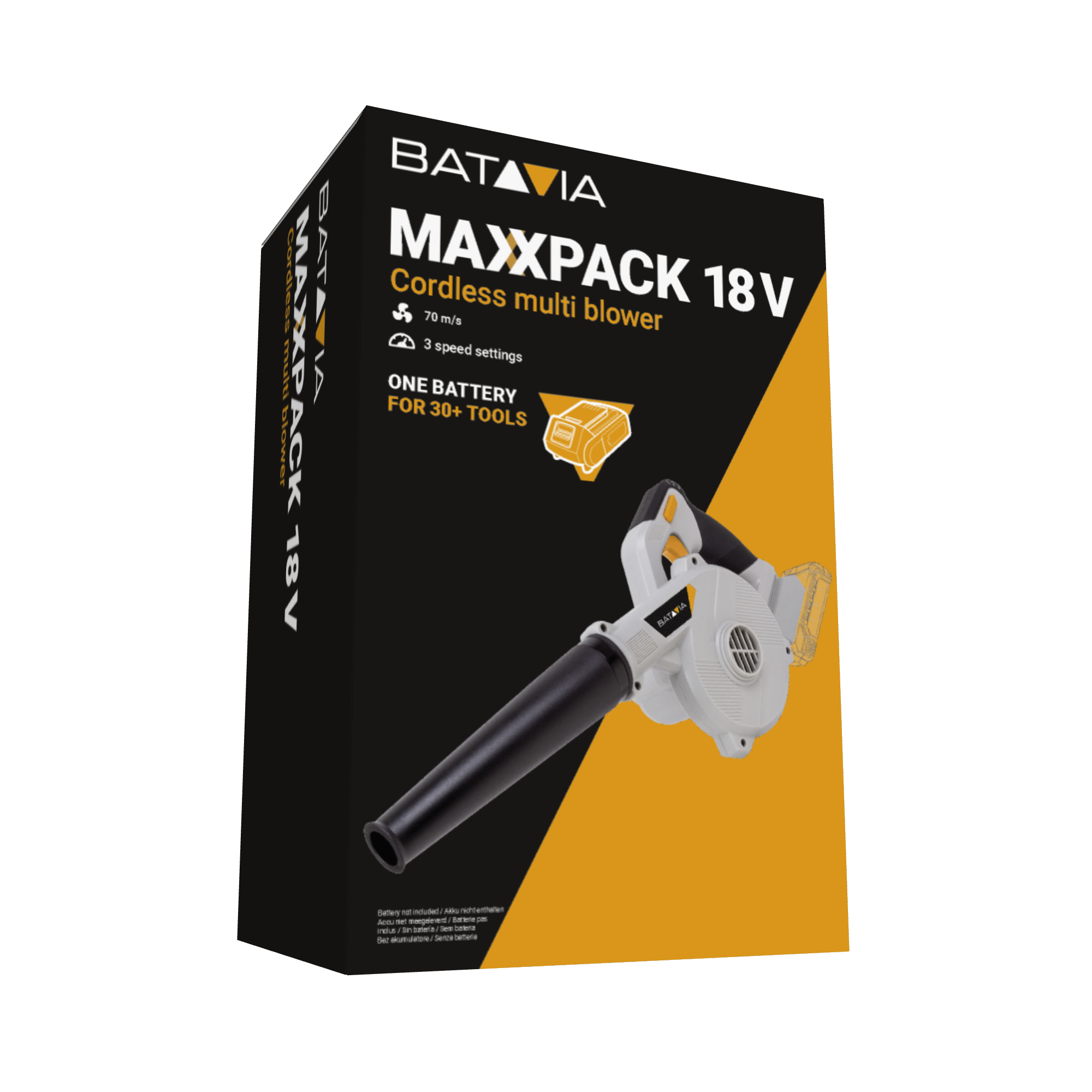 Batavia Maxxpack 18 Volt Akku-Multi-Gebläse