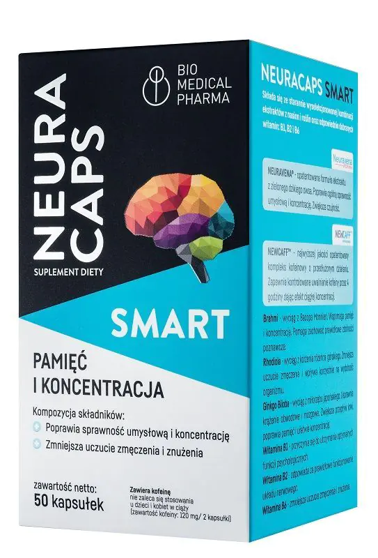 Neura kapsule Smart, 50 kapsula