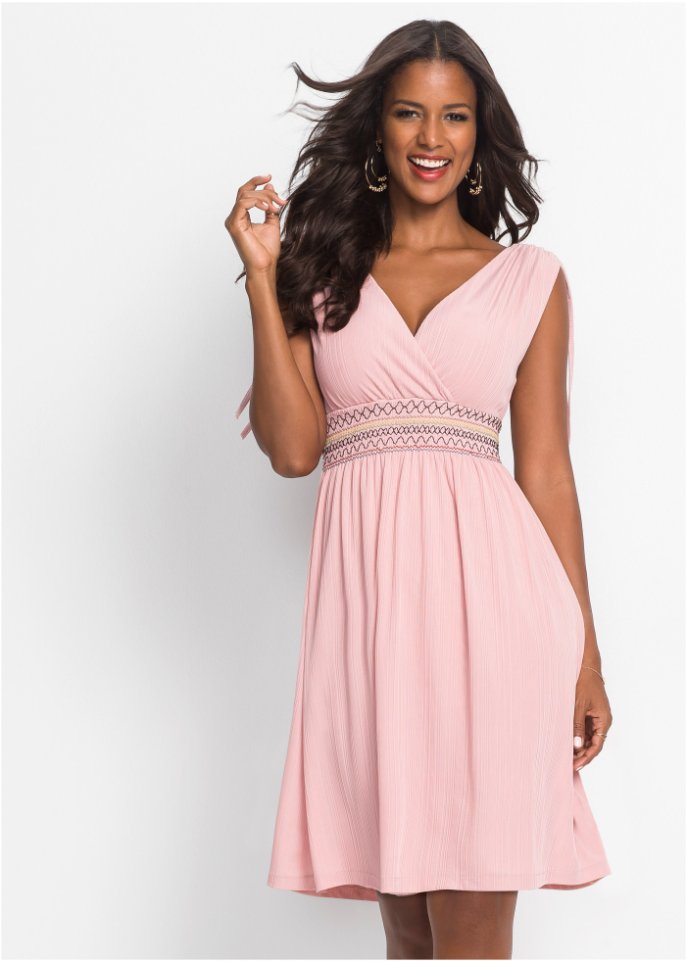 Kleid mit Raffung