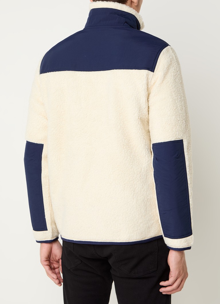 Jachetă Ralph Lauren Teddy cu guler înalt