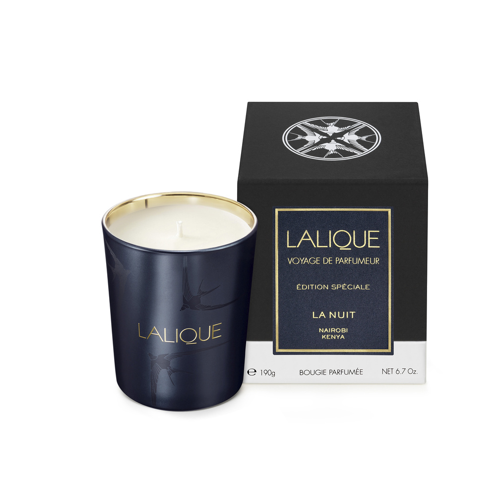 Lalique VOYAGE DE PARFUMEUR La Nuit - Nairobi Bougie Parfumée