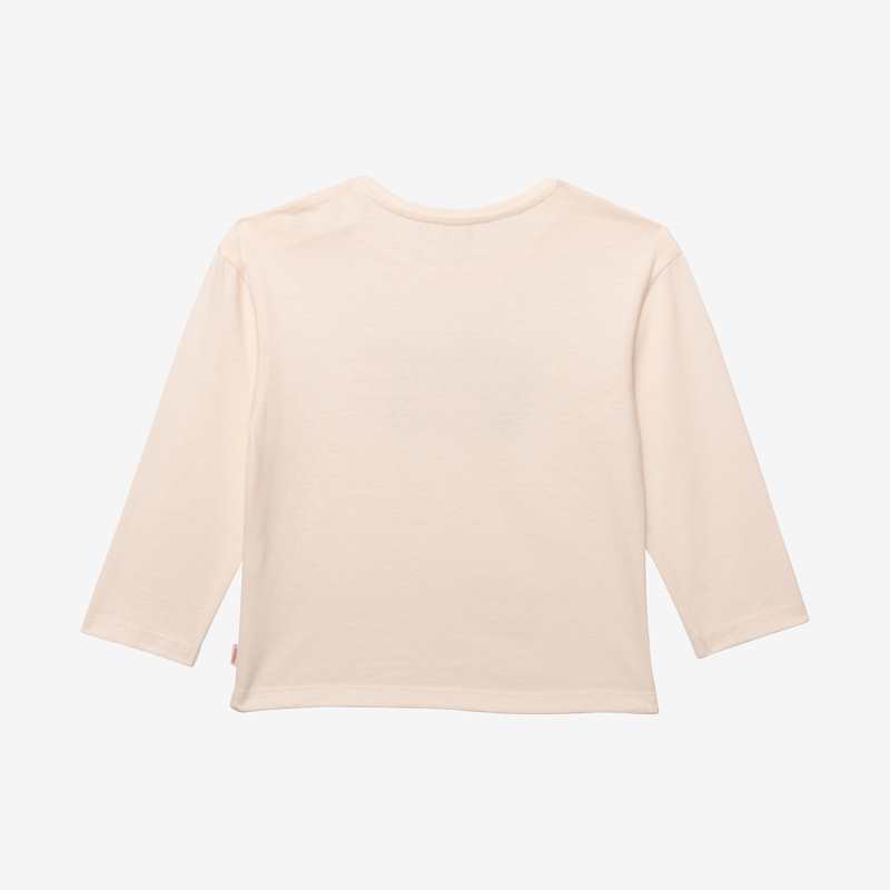 T-shirt bébé fille message blanc en coton recyclé Catimini