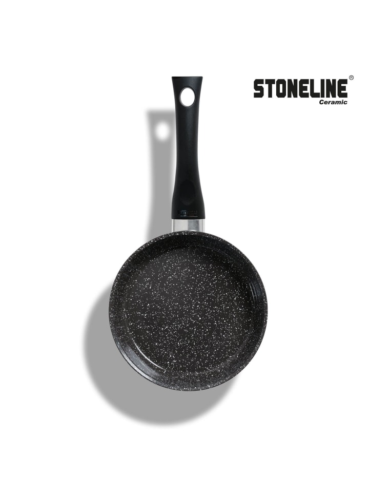 Stoneline Keramik Bratpfanne 16 cm | ohne Deckel in Schwarz günstig kaufen Ø 16 cm
