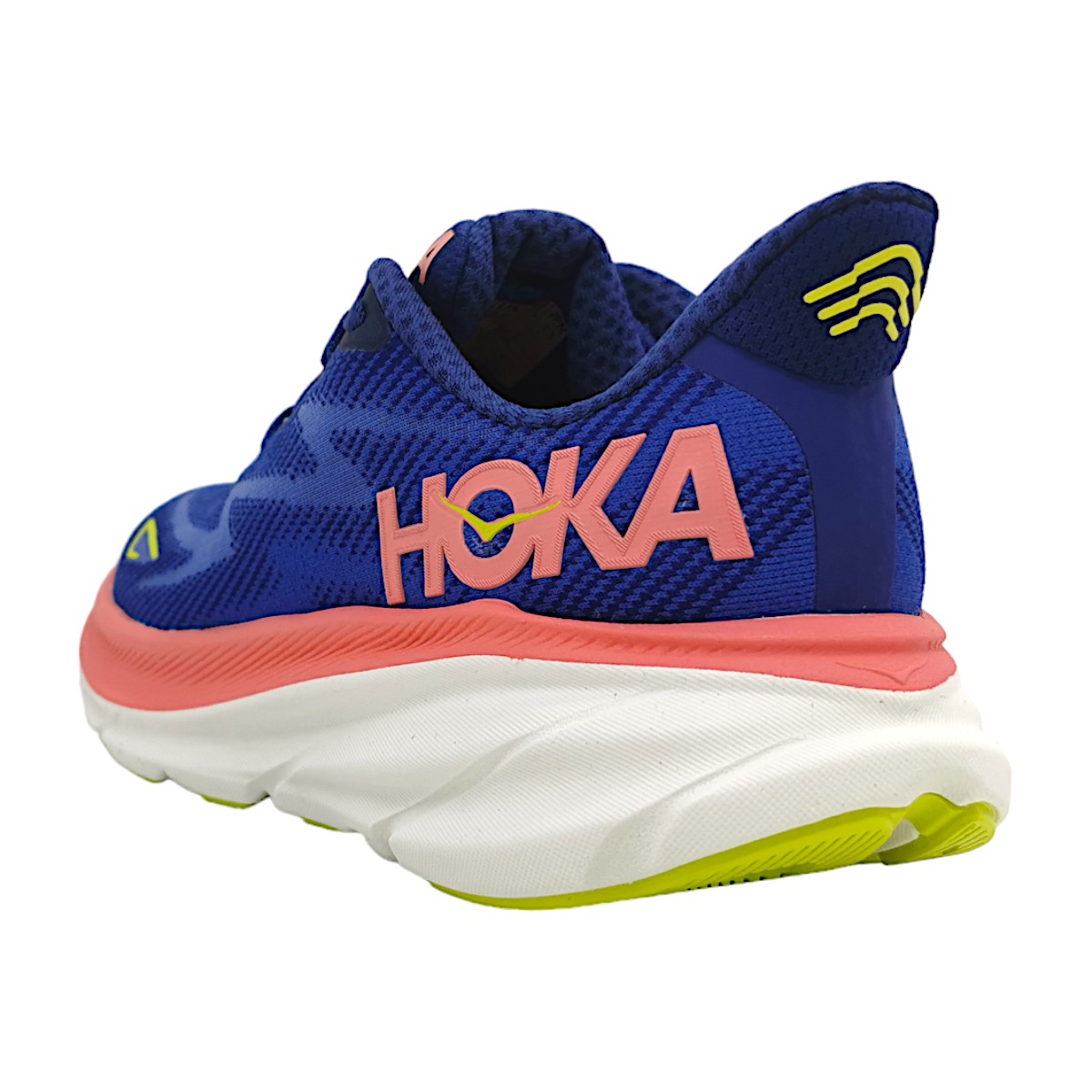 Hoka W Clifton 9 1127896 Blau Sky/ Coral