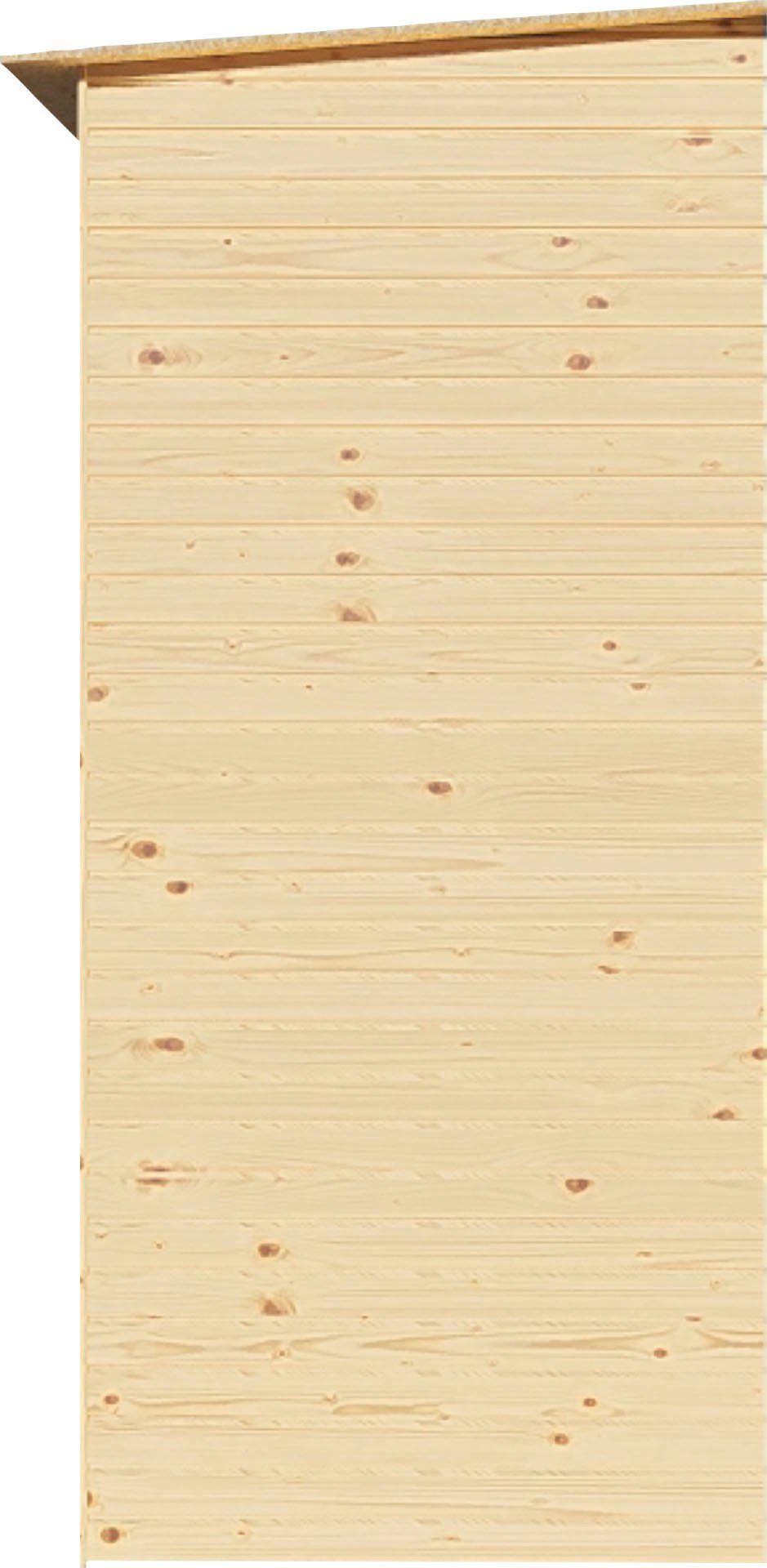 KONIFERA Kaminholzregal Fire 2, BxTxH:166x75x170 cm, Fichte