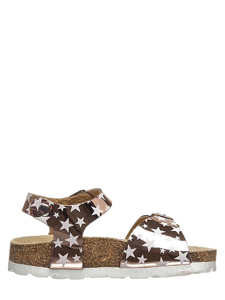 BIO PINGÜIN Sandalen in Bronze/ Weiß günstig kaufen 32