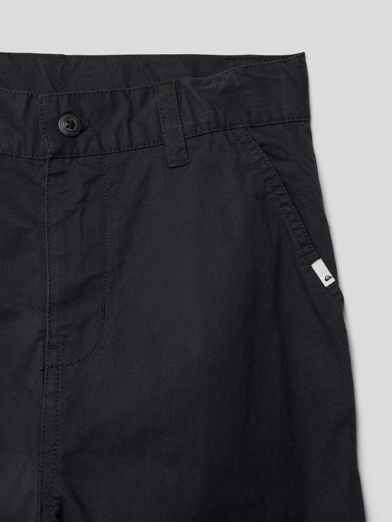 Hose mit Label-Details Modell 'RADICAL TIMES' in schwarz