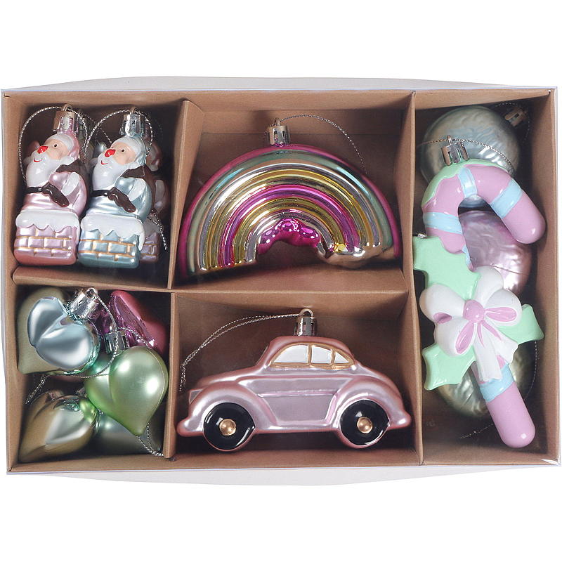 Home Julekule 16-pk Candycane Lane