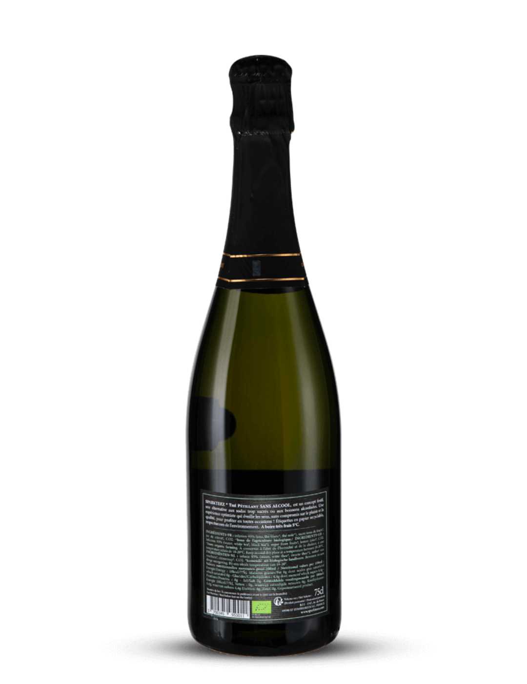 Sparkteez : Thé pétillant - Gueule de joie 0° |  75 cl