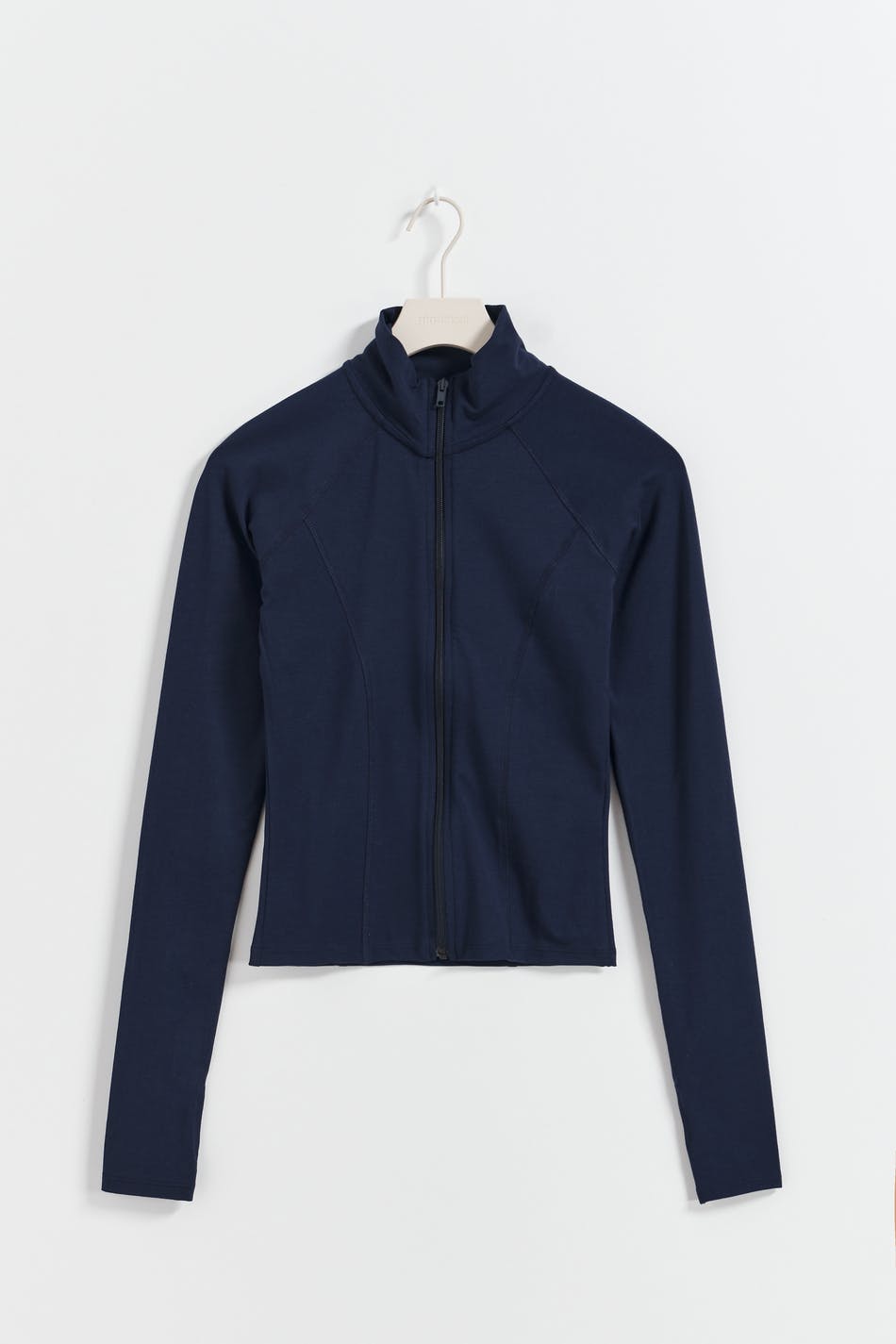 Soft touch zip jacket