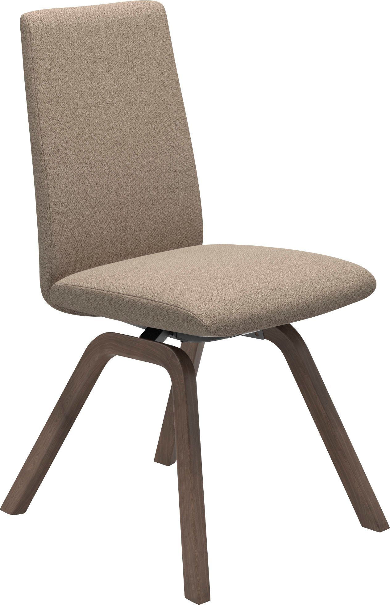 Stressless® Polsterstuhl Laurel, Low Back, Größe M, mit schräggestellten Beinen in Walnuss