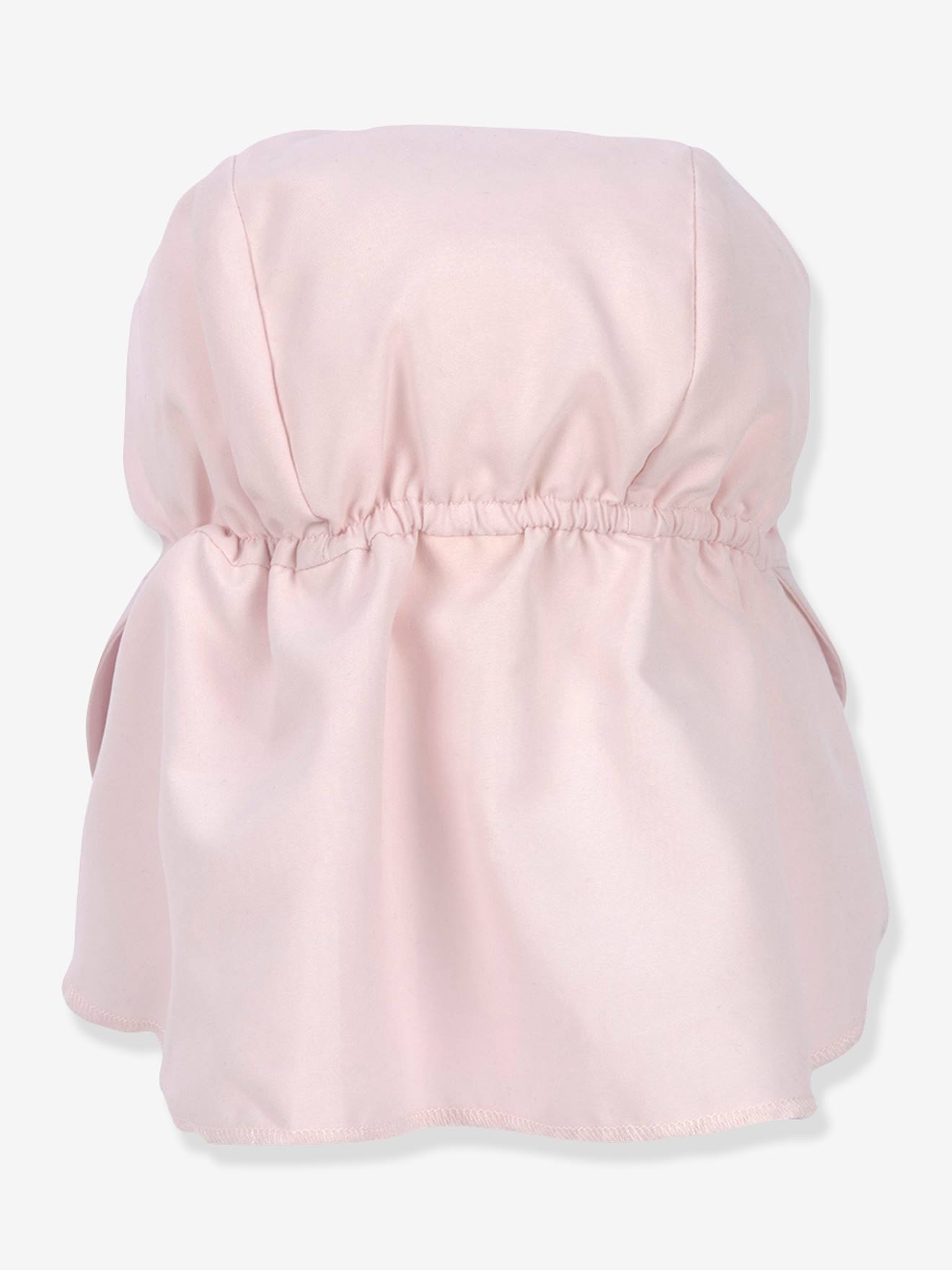 Casquette protège nuque enfants LÄSSIG rayé blanc