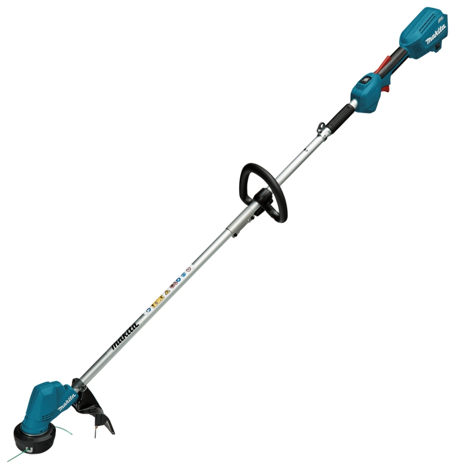 Makita DUR192LZ akumulatora trimmeris 18 V, D veida rokturis, bez akumulatora un lādētāja