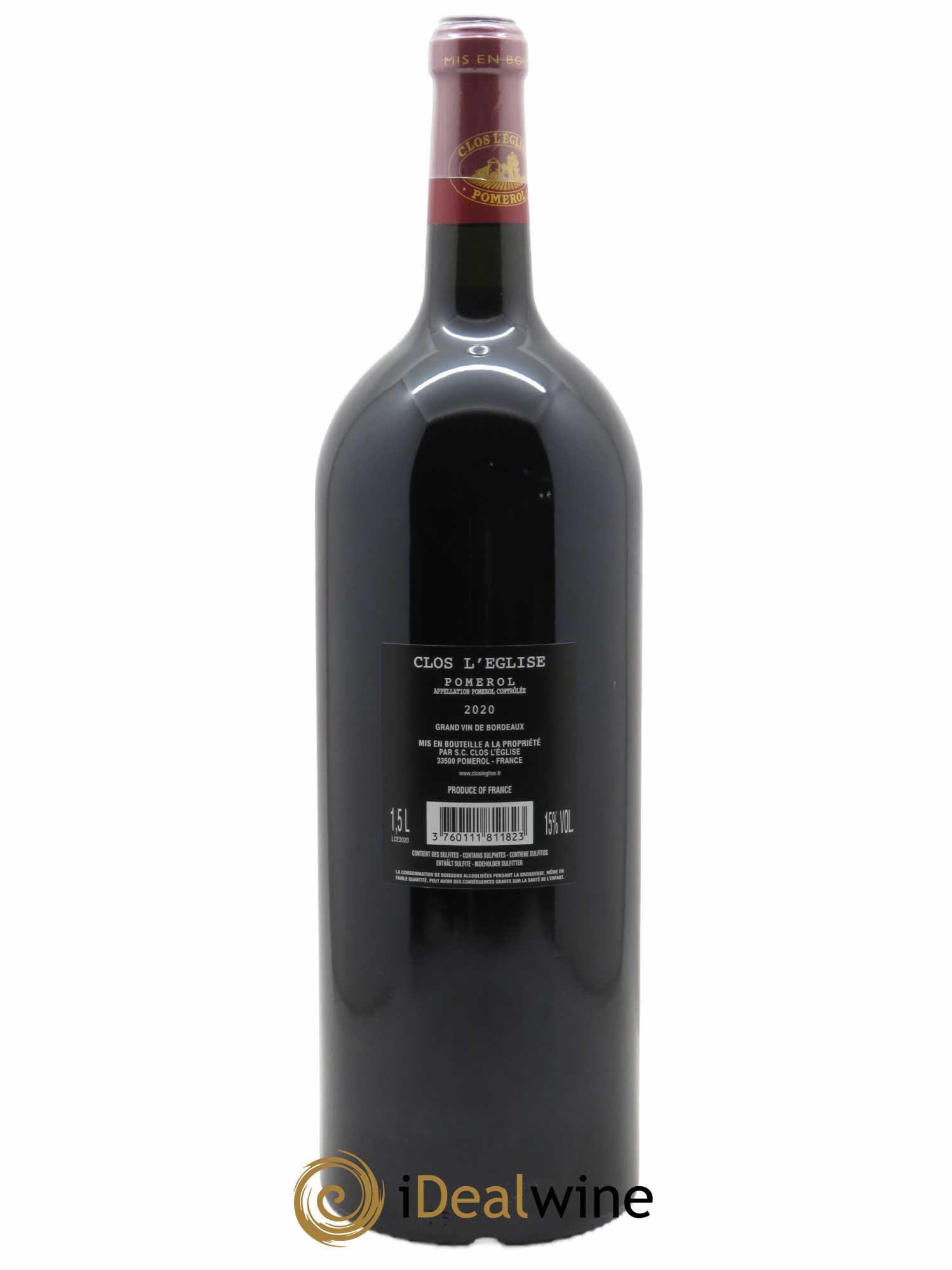 Clos l'Eglise (CBO à partir de 6 MG) 2020 - Lot de 1 Magnum
