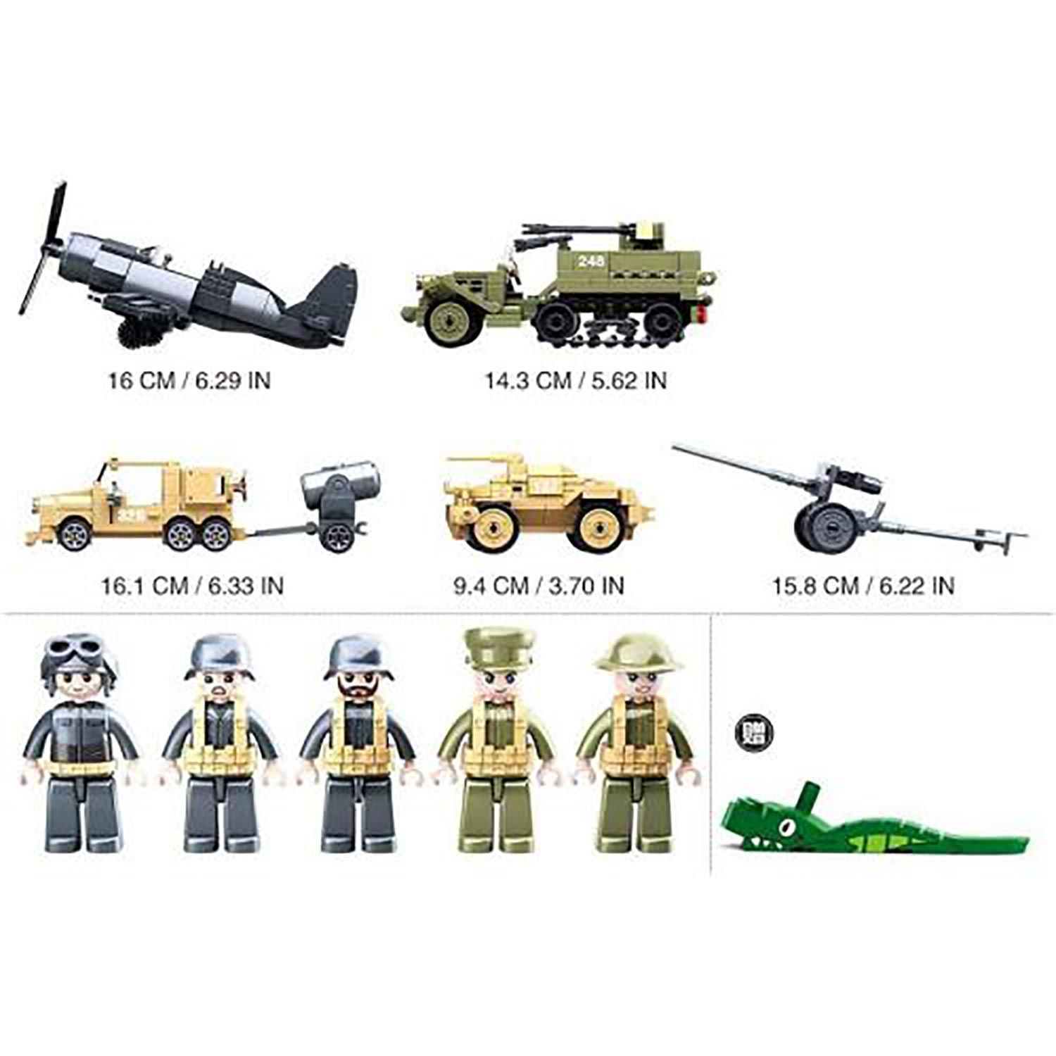 WWII - Das Gefecht - Bausteine Set M38-B0812