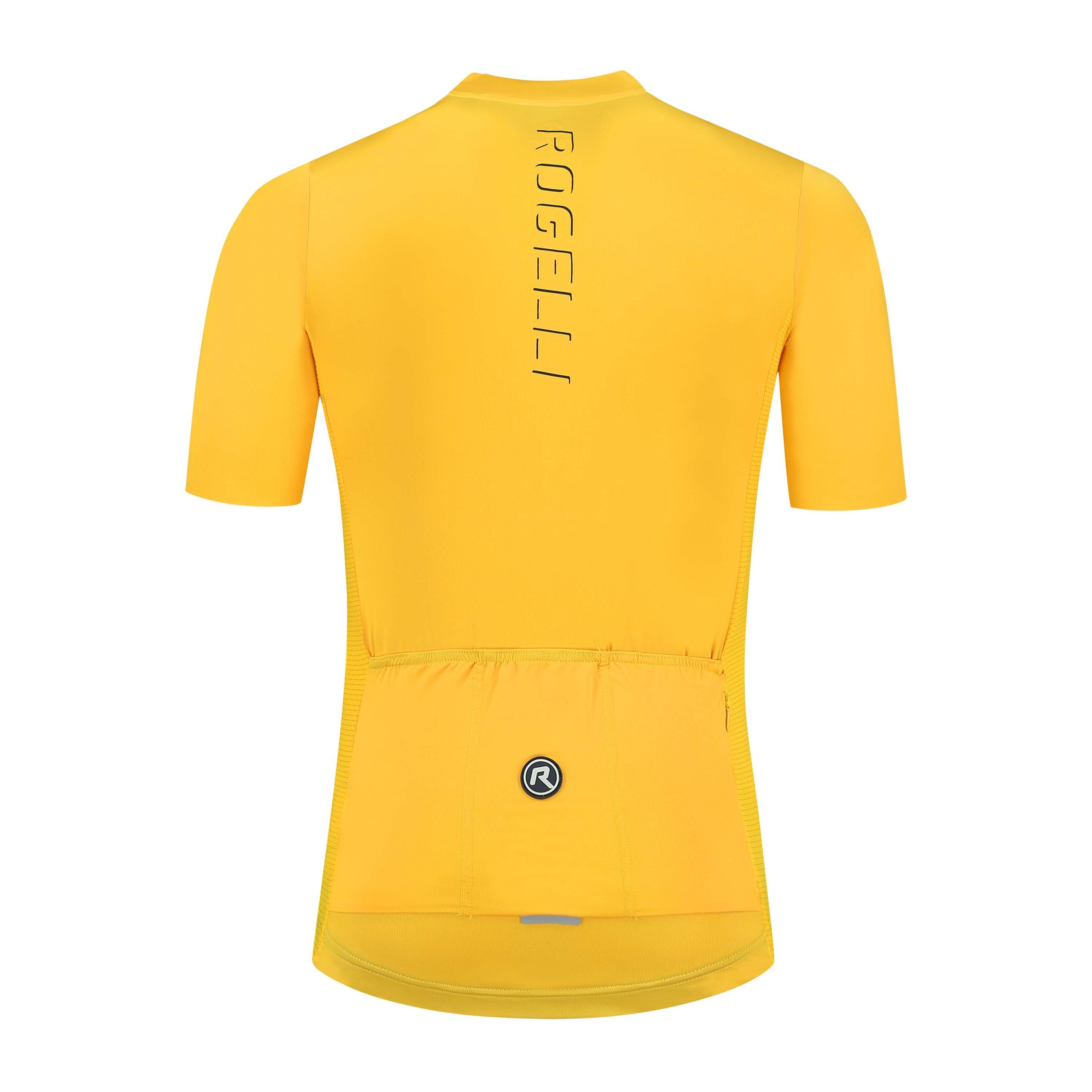 Rogelli Distance Gelb Herren Radtrikot Kurzarm