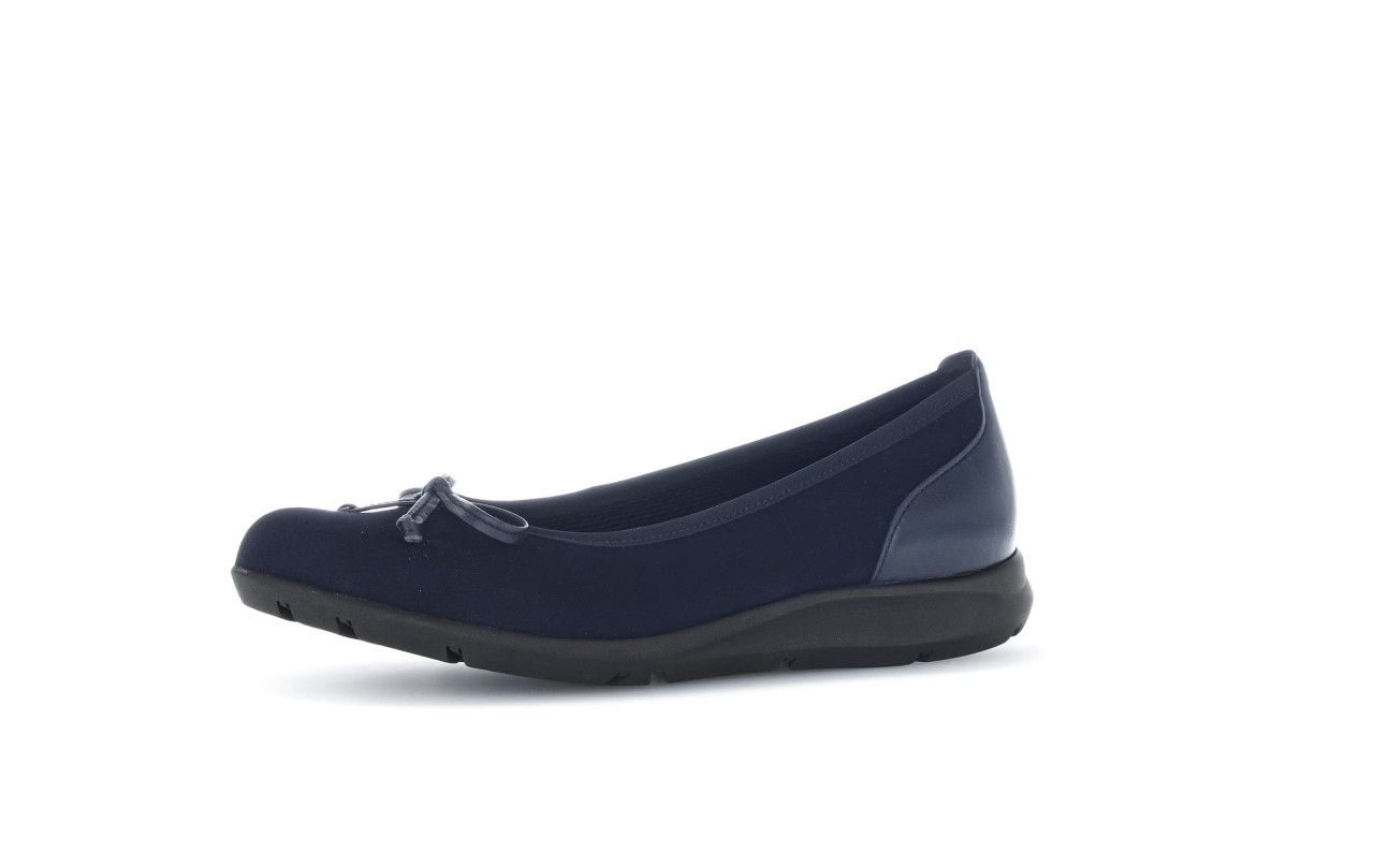GABOR Ballerinas blau Gabor Fashion Sportlicher Ballerina 24.1