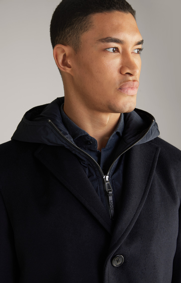 Cornflower-Mantel Mailor in Navy