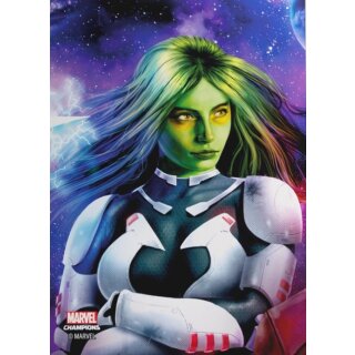 Gamegenic - Marvel Champions FINE ART Sleeves – Gamora (51 Sleeves)