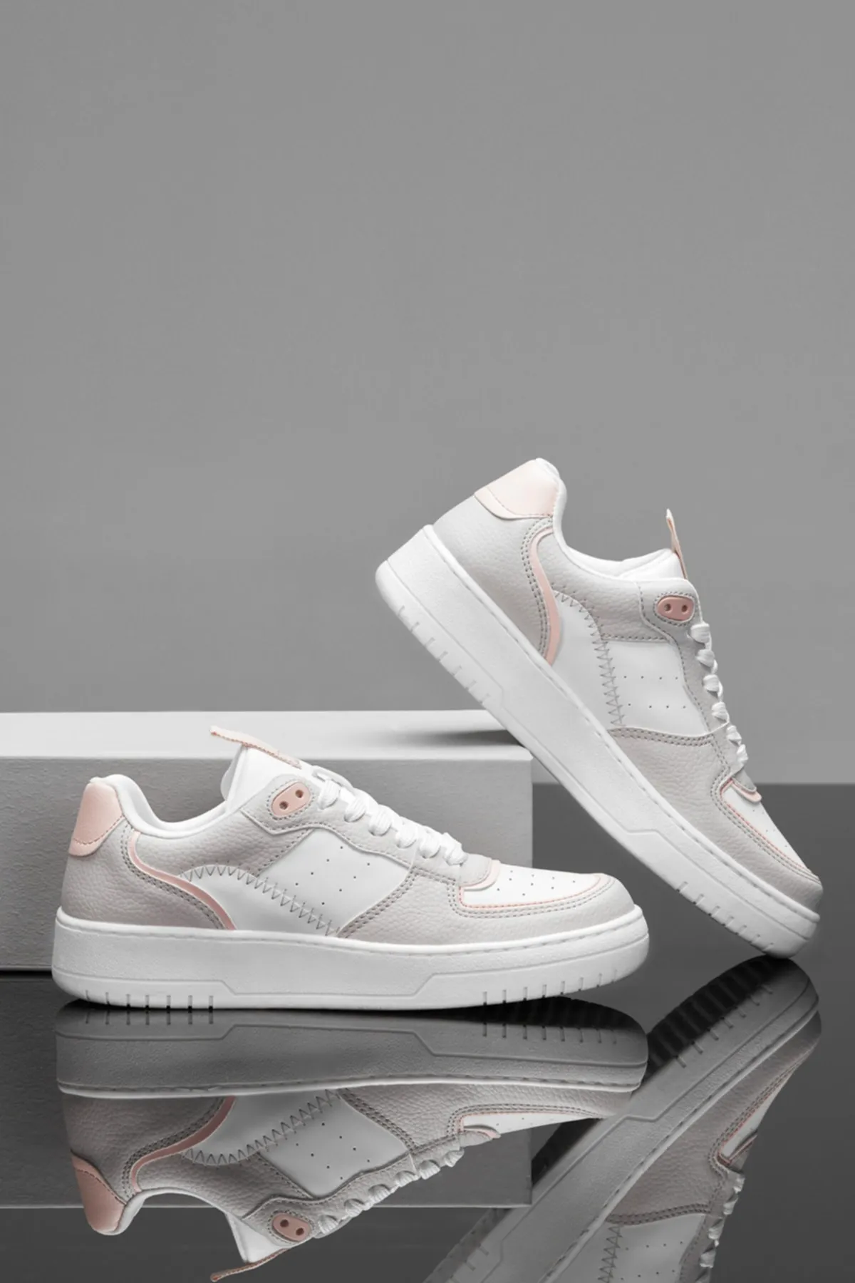 DARK SEER  Ds Alley White Powder Damen-Sneaker