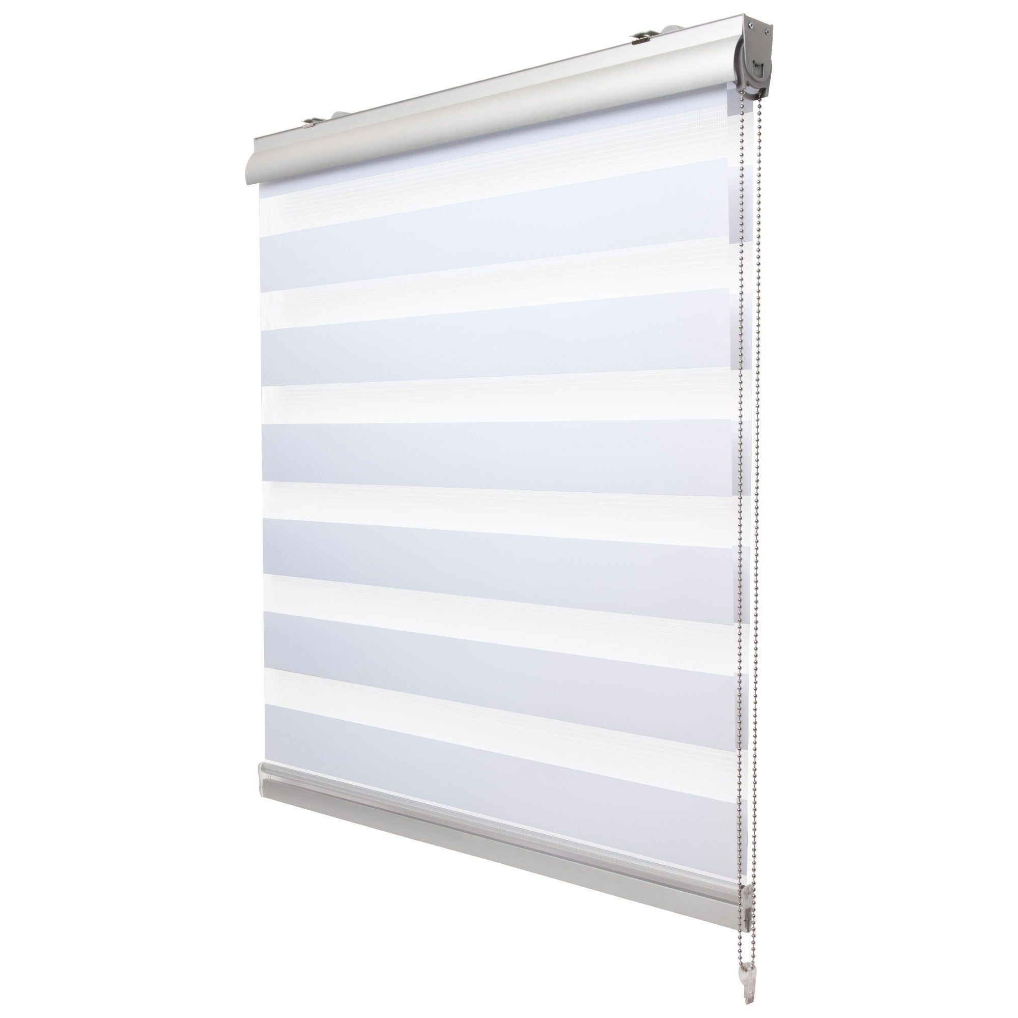 Doppelrollo SolDecor DK9, Sol Royal, Kassetten-Doppelrollo weiß