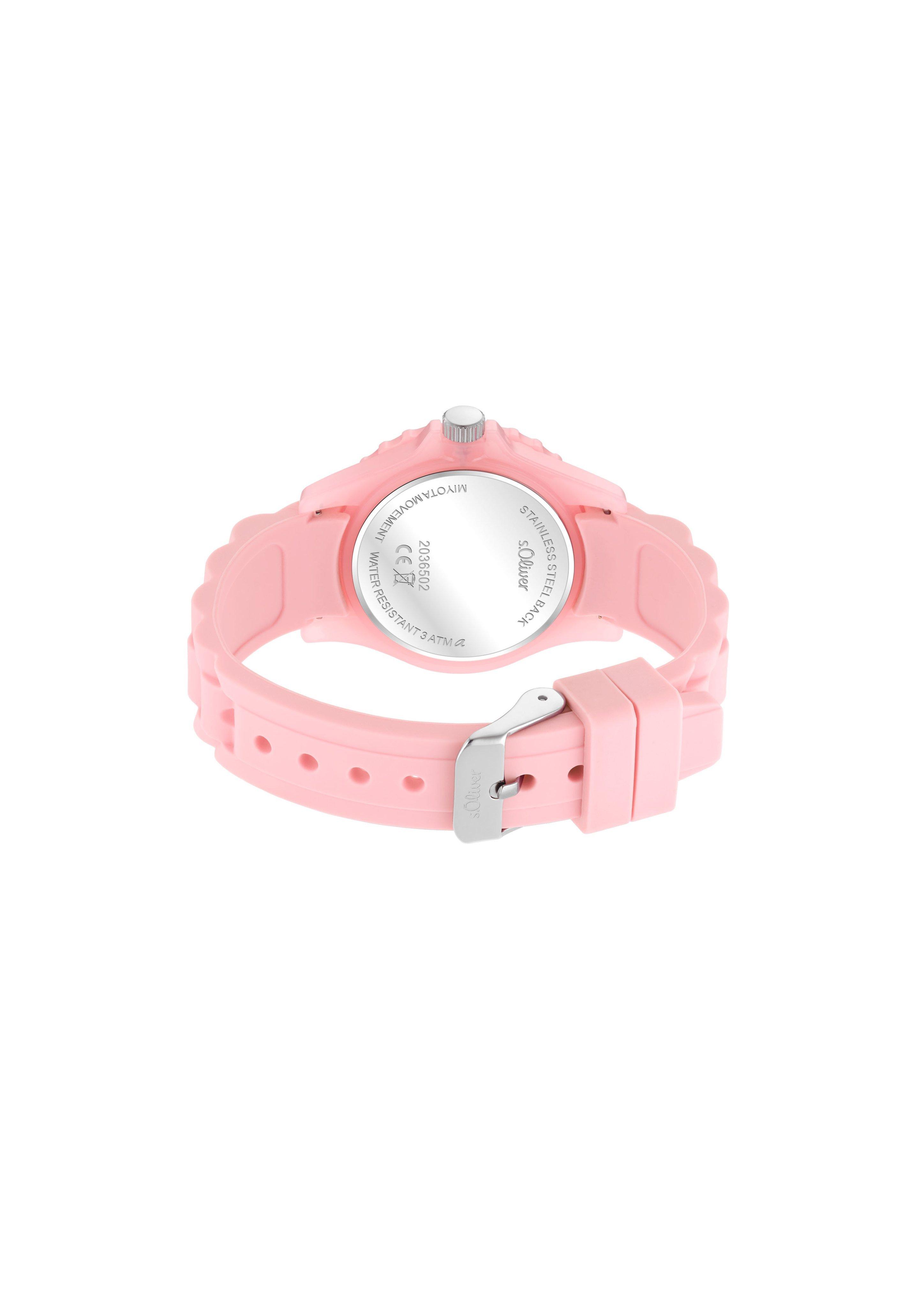 Armbanduhr mit Silikonband  6008990-46B0