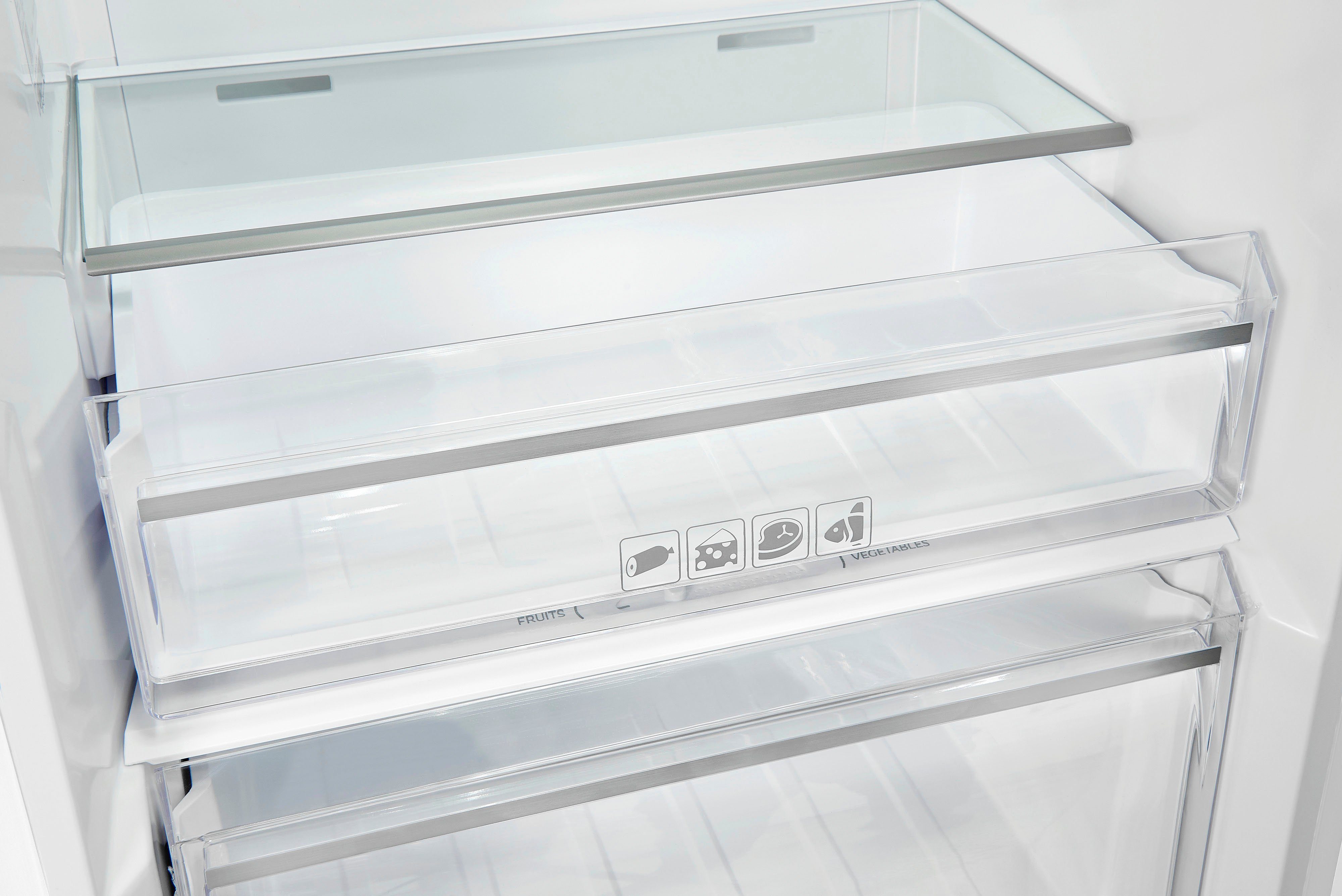 exquisit Vollraumkühlschrank KS360-V-HE-040D, 185 cm hoch, 60 cm breit