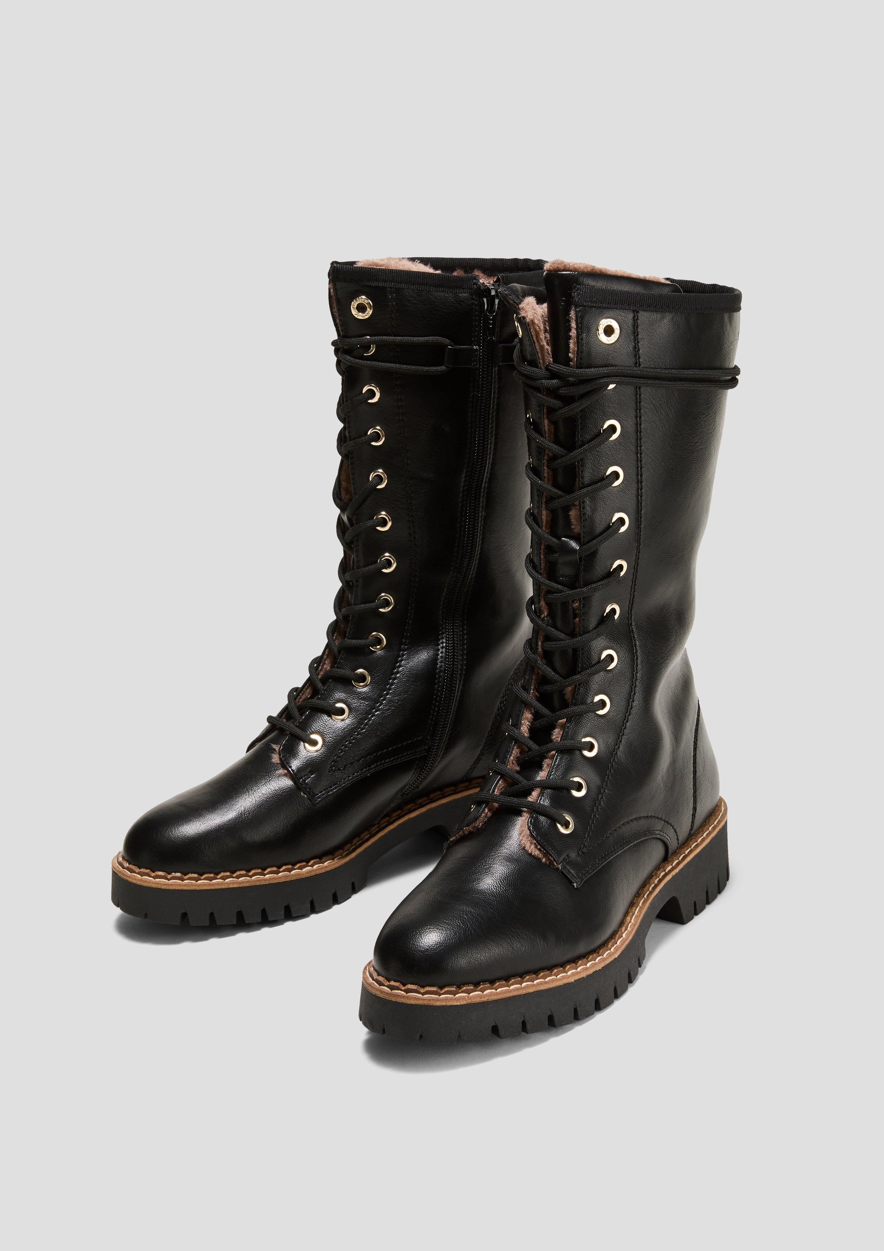 Stiefel mit Profilsohle  6008580-022