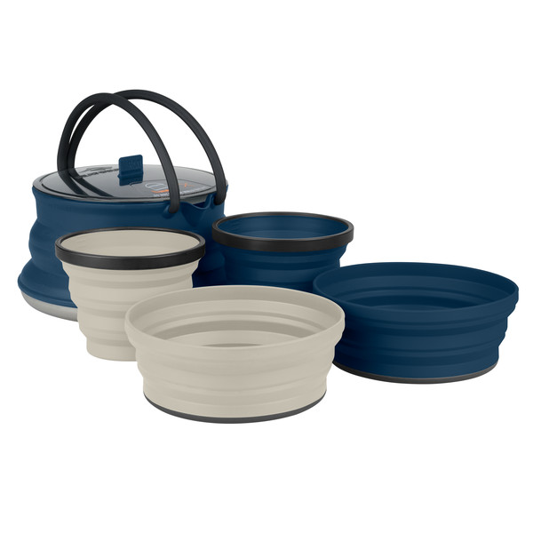 X-SET: 12 5PC (X-KETTLE 2.2L, 2 X-BOWL, 2 X-MUG) - Geschirrset
