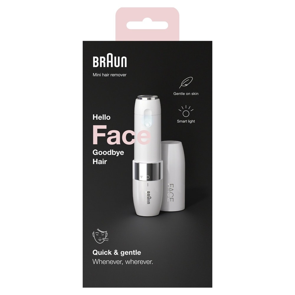 braun Braun Face Mini FS1000 - Rasoir Visage Électrique Pour Femme Rasoir Electrique