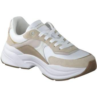 Tommy Hilfiger Chunky TH Runner Sneaker in beige