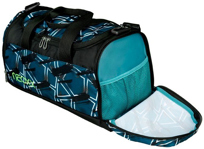 neoxx Sporttasche Champ, Flash yourself, aus recycelten PET-Flaschen